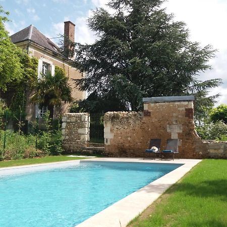Villa L'ecole des Filles Ponce sur Le Loir Esterno foto