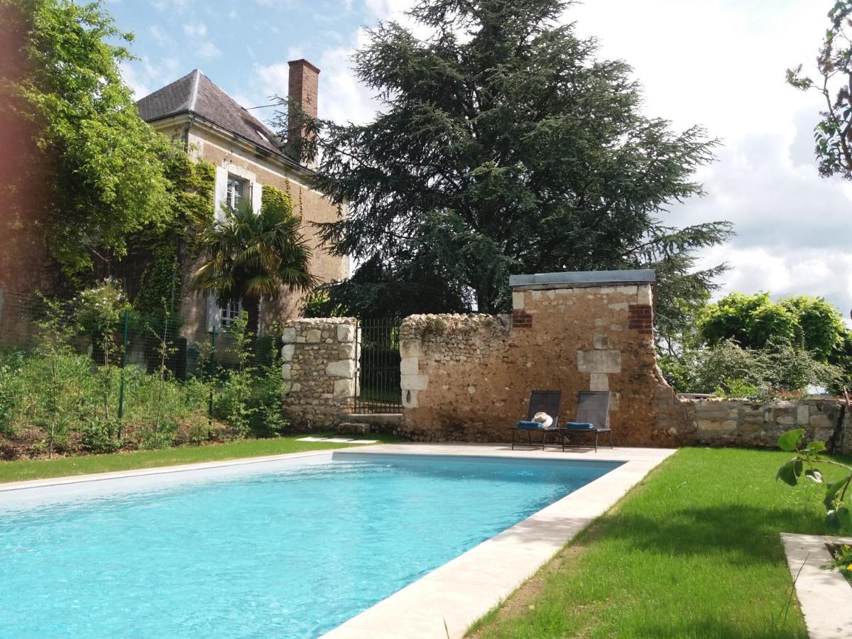 Villa L'ecole des Filles Ponce sur Le Loir Esterno foto