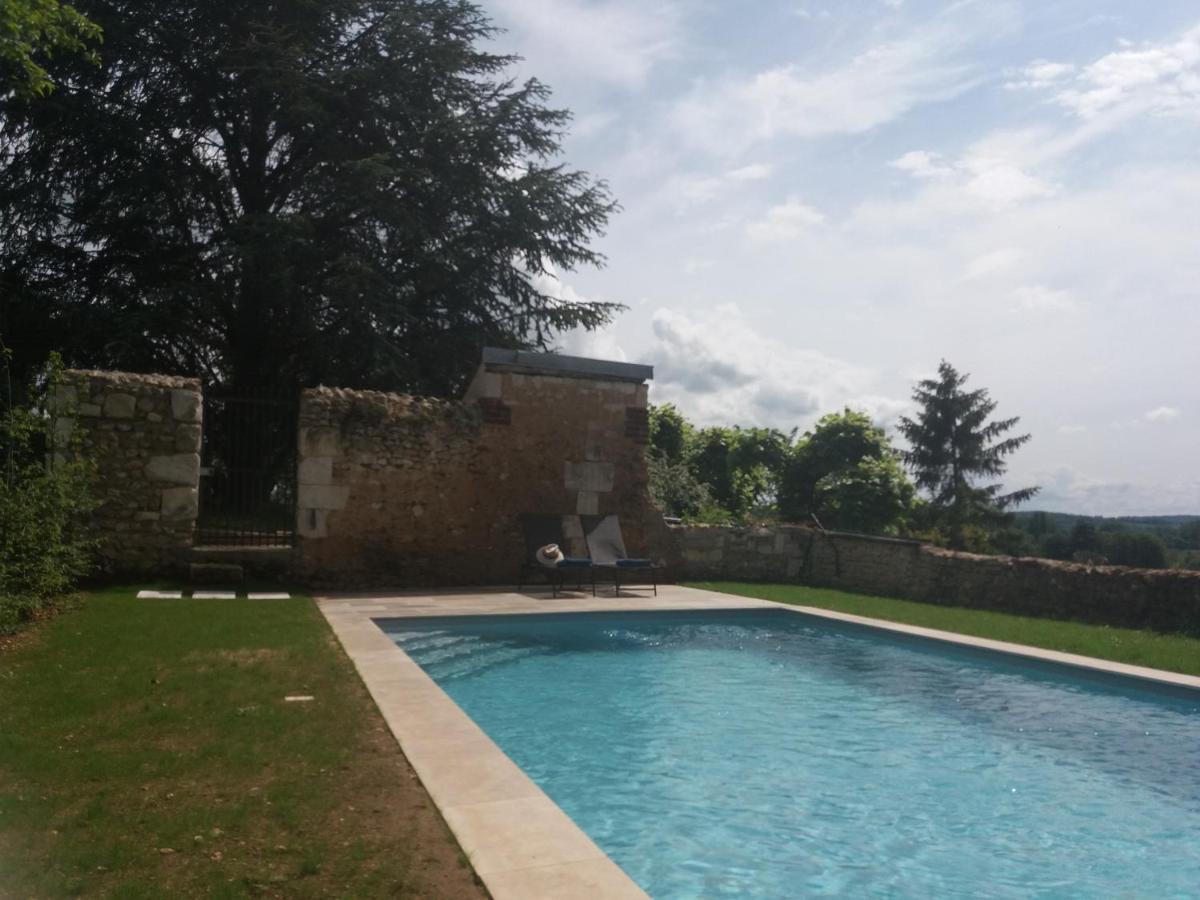 Villa L'ecole des Filles Ponce sur Le Loir Esterno foto
